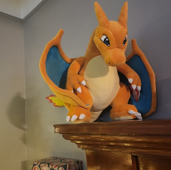 Other - NWT Jumbo Charizard Plush Pokemon Authentic 2 Foot